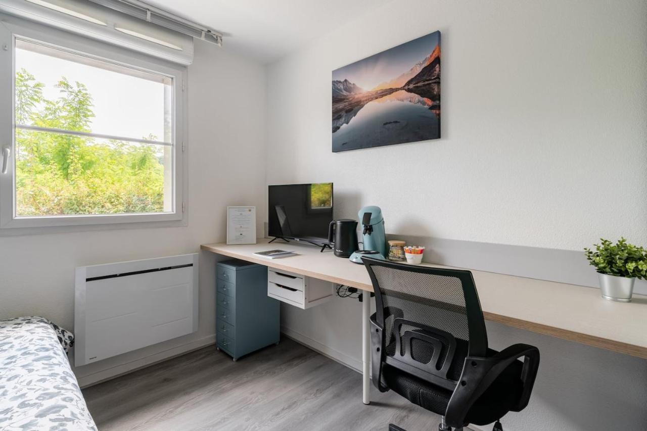 Studio Tranquille et COSY proche Gare Mulhouse Esterno foto